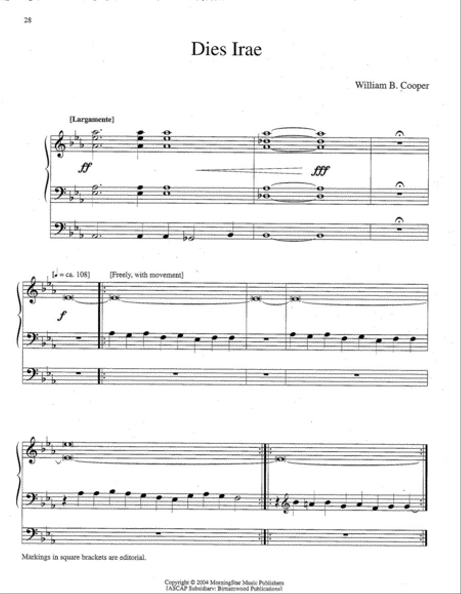 African-American Organ Music Anthology, Volume 5 Organ scores gallery preview page 5