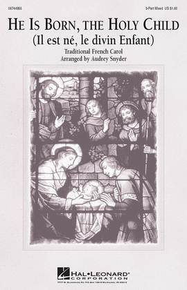 Book cover for He Is Born Holy Child
