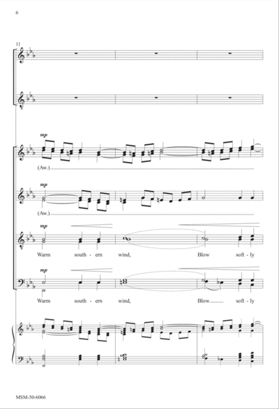The Souls of the Righteous 4-Part scores gallery preview page 6
