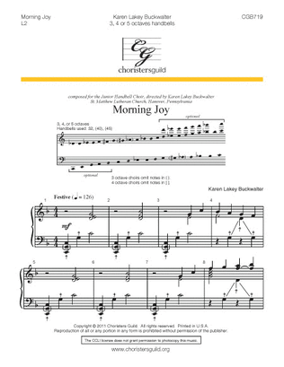Book cover for Morning Joy