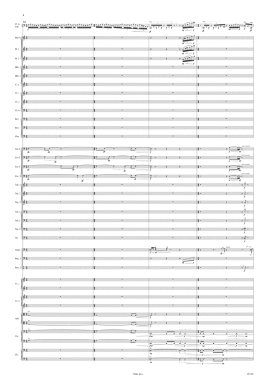 Mit Ausdruck Orchestra scores gallery preview page 5