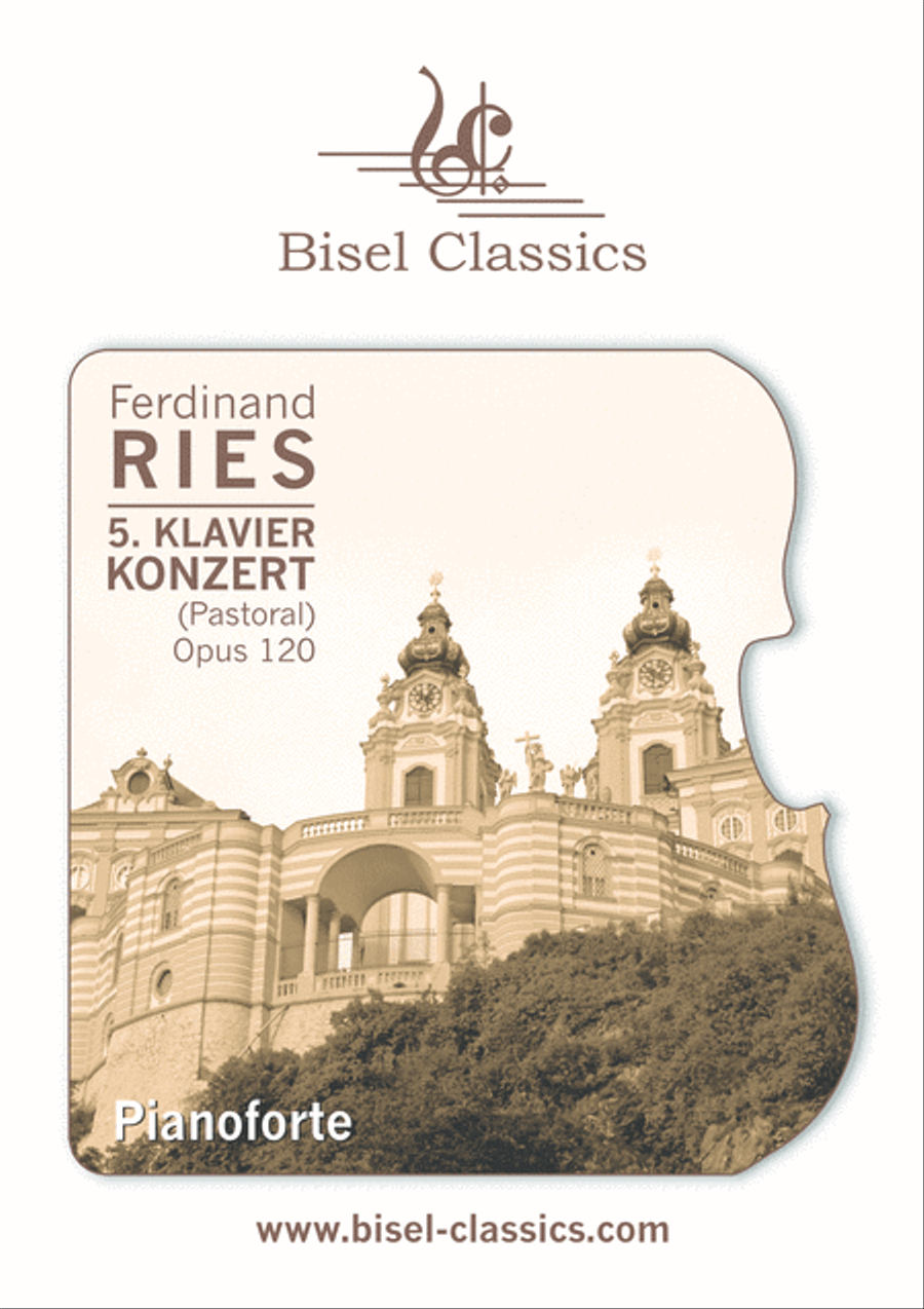5. Klavierkonzert (Pastoral), Opus 120, Piano Part Piano Solo scores gallery preview page 1
