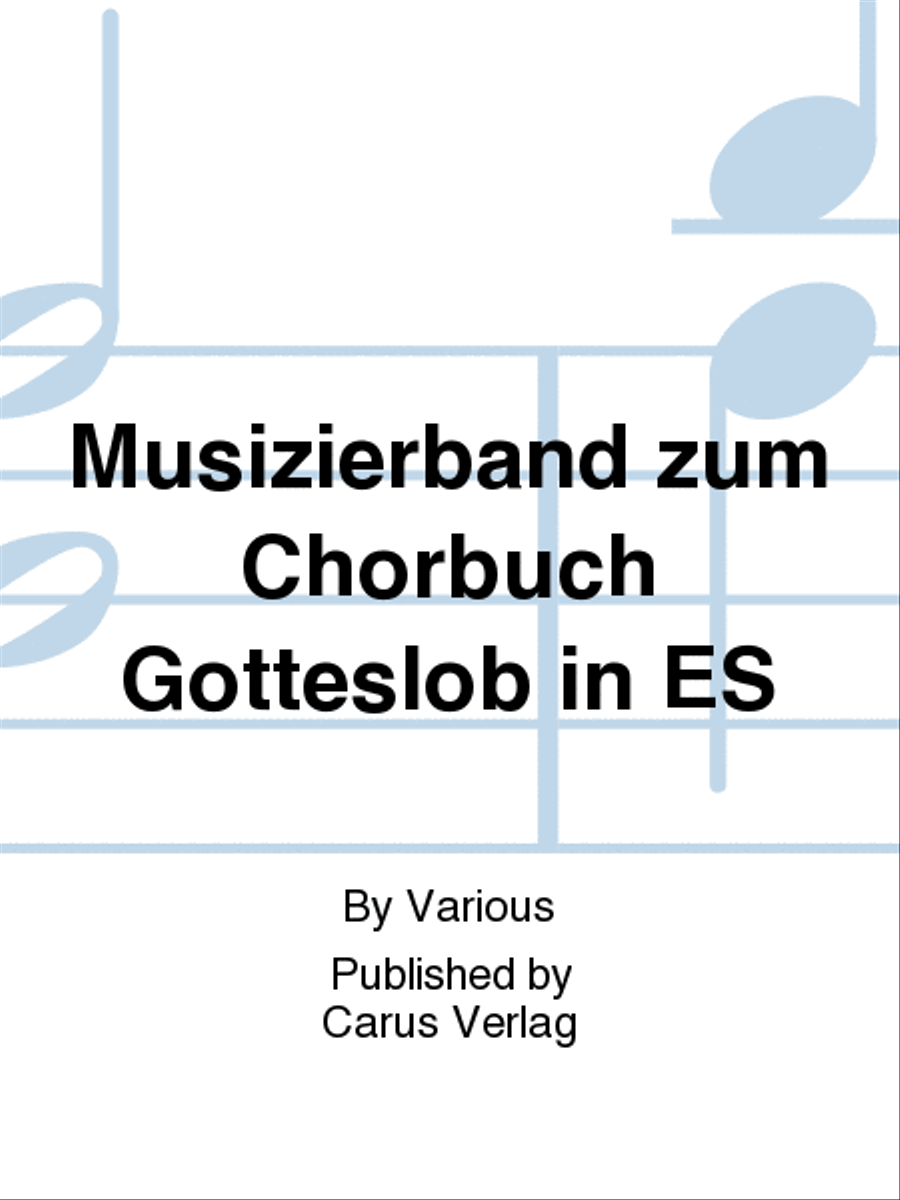 Musizierband zum Chorbuch Gotteslob Part scores gallery preview page 1