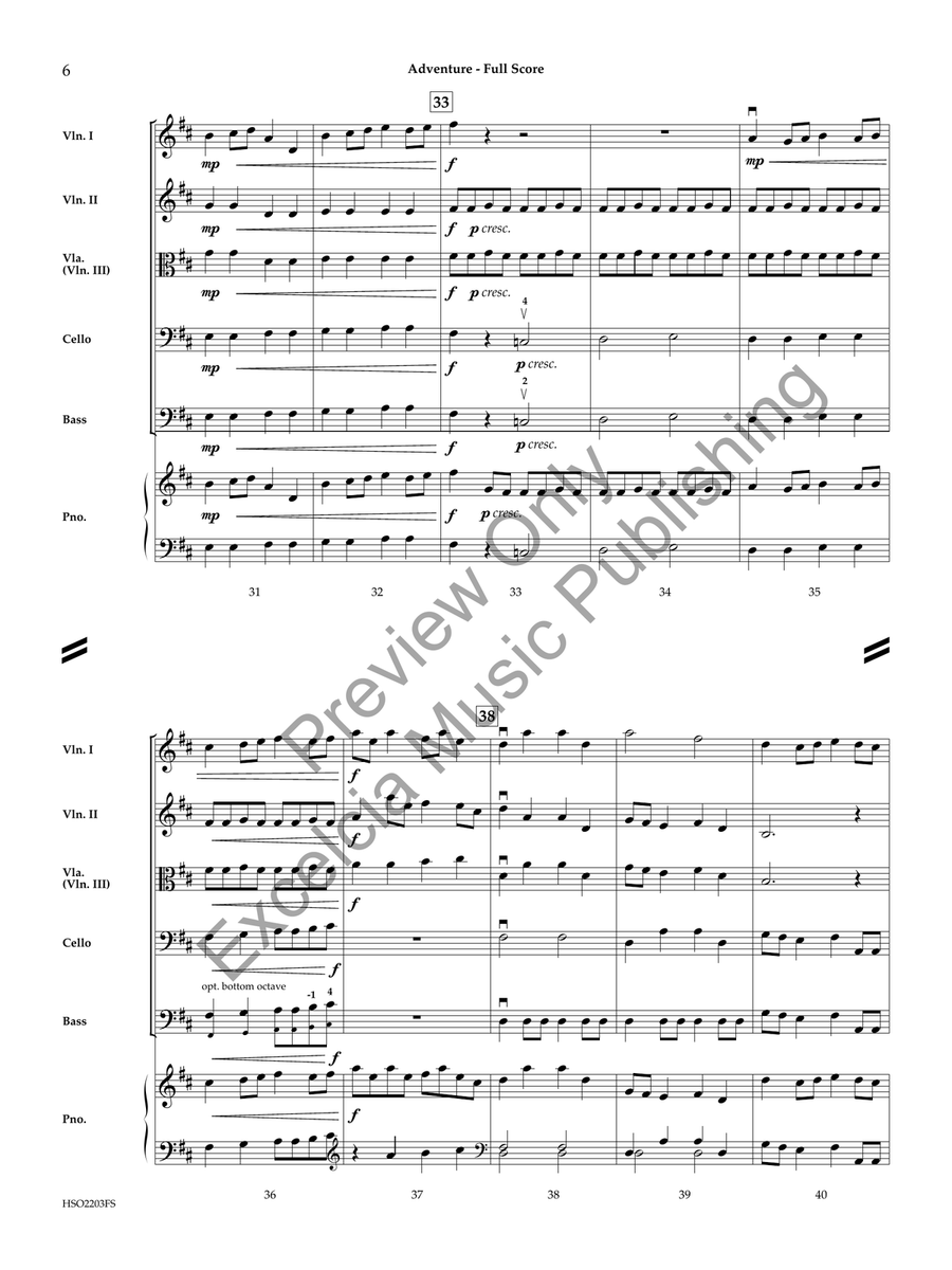 Adventure String Orchestra scores gallery preview page 5