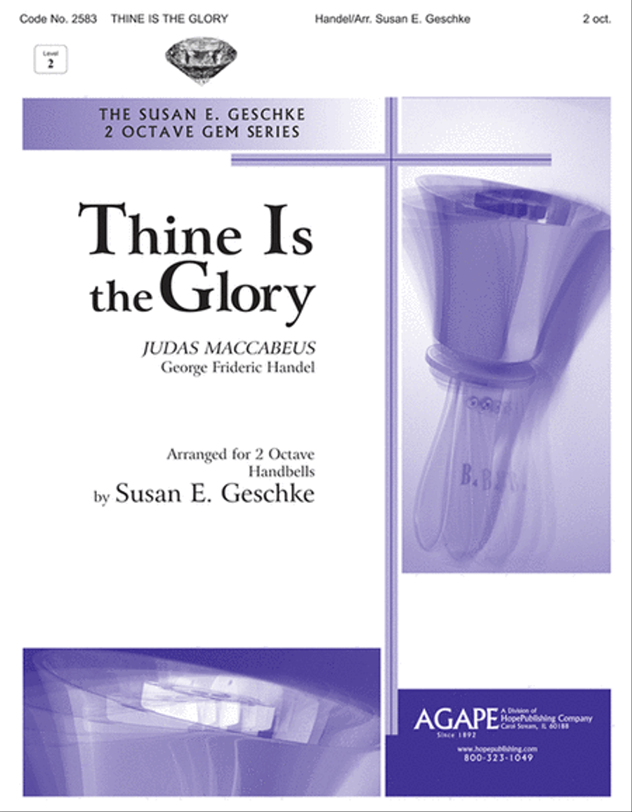 Thine Is the Glory 2-Octaves scores gallery preview page 1
