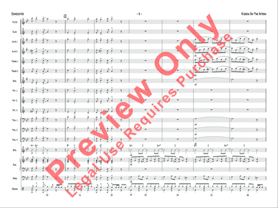 Riders on the Storm Jazz Ensemble scores gallery preview page 9