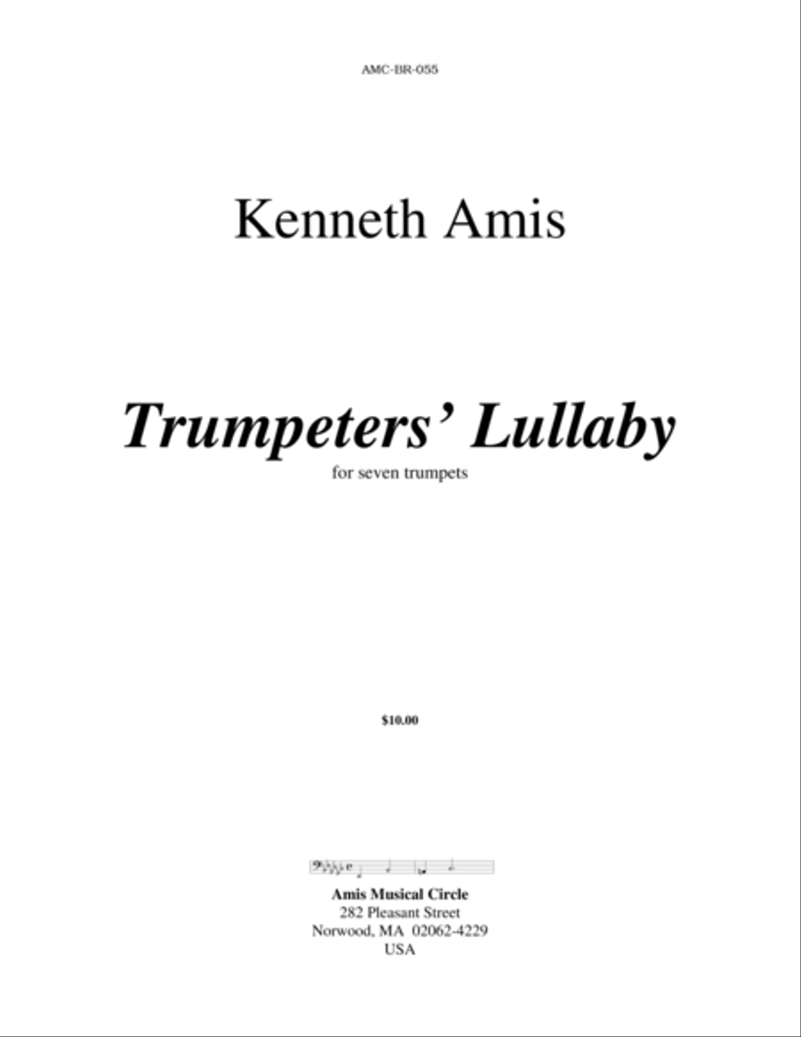 Trumpeters' Lullaby Brass Quintet scores gallery preview page 1