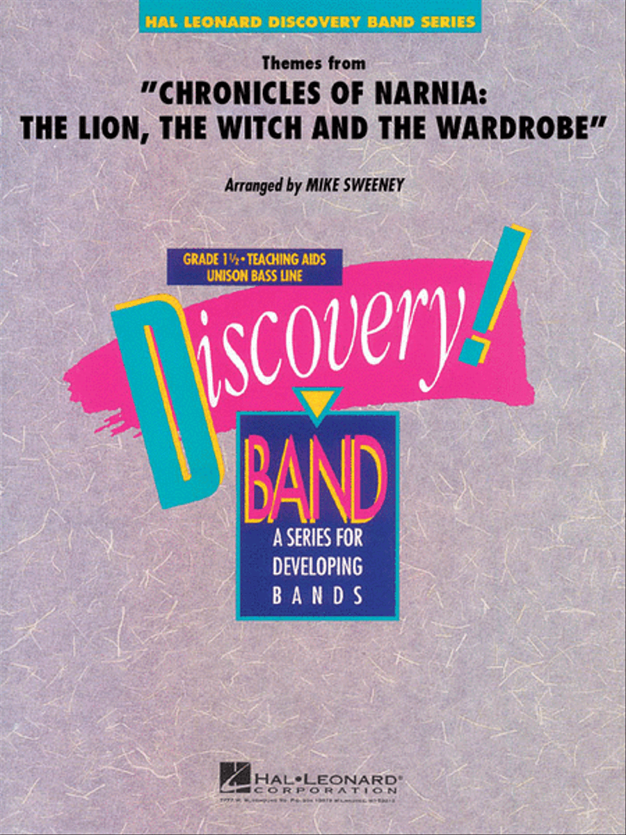 Themes from The Chronicles of Narnia: The Lion, The Witch and The Wardrobe Concert Band scores gallery preview page 1