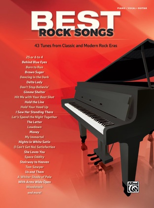 Book cover for Best Rock Songs