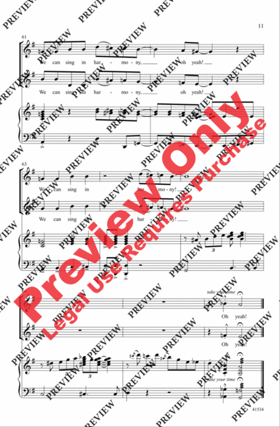 Sing in Harmony! 2-Part scores gallery preview page 11