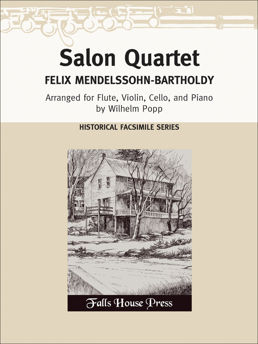 Salon Quartet by Mendelssohn Chamber Music scores gallery preview page 1