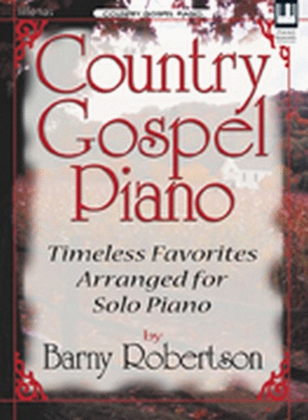 Book cover for Country Gospel Piano