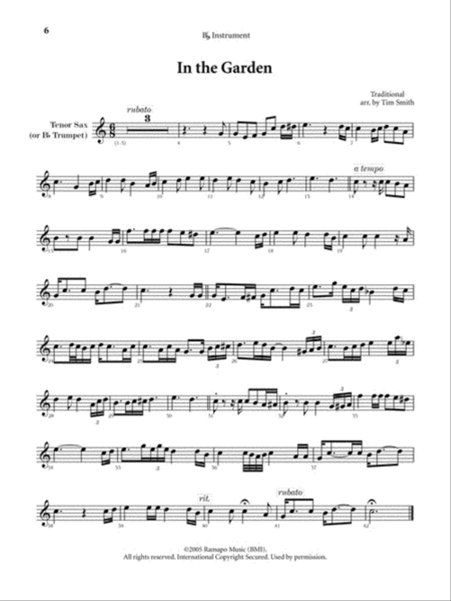 Boots Randolph – When the Spirit Moves You Tenor Saxophone scores gallery preview page 3