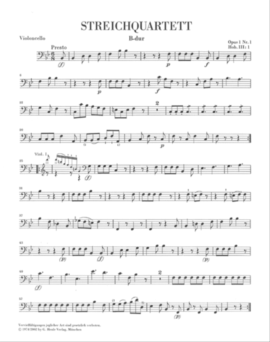 String Quartets – Volume I String Quartet scores gallery preview page 6