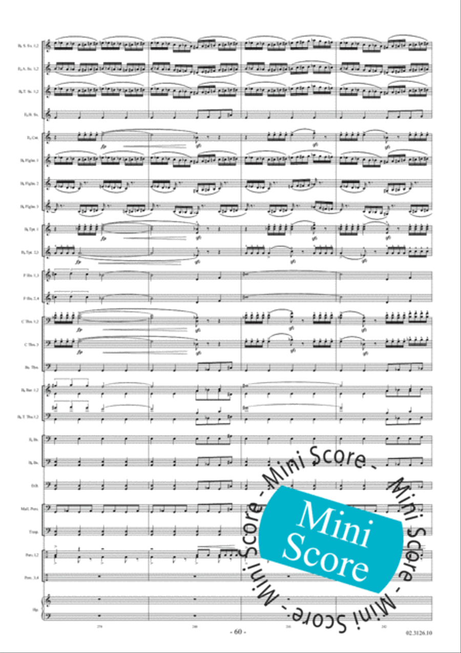 Migyur Fanfare Band scores gallery preview page 66