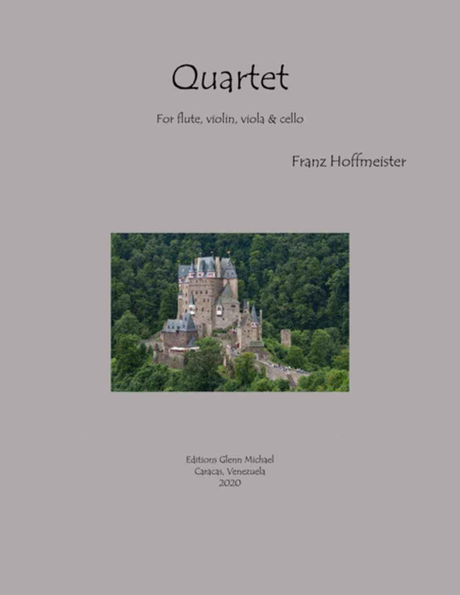 Flute Quartet Hoffmeister image number null