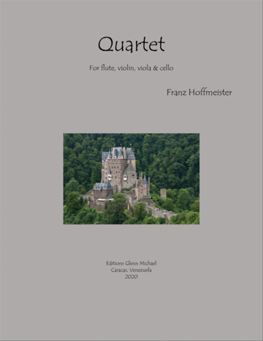 Flute Quartet Hoffmeister Small Ensemble scores gallery preview page 1