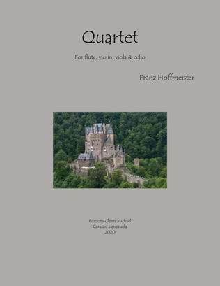 Book cover for Flute Quartet Hoffmeister