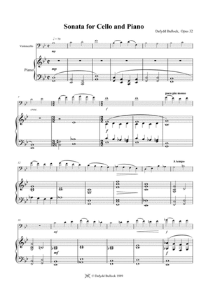 Sonata No. 2 for Cello and Piano, Opus 32