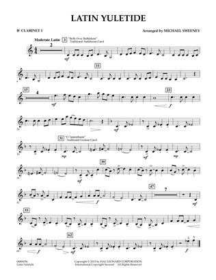 Latin Yuletide - Bb Clarinet 1