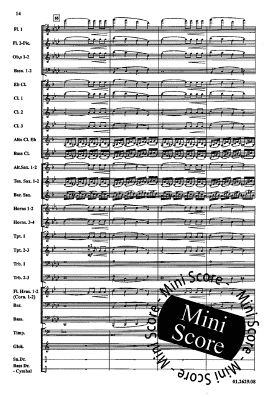 Musica Para Banda Concert Band scores gallery preview page 18
