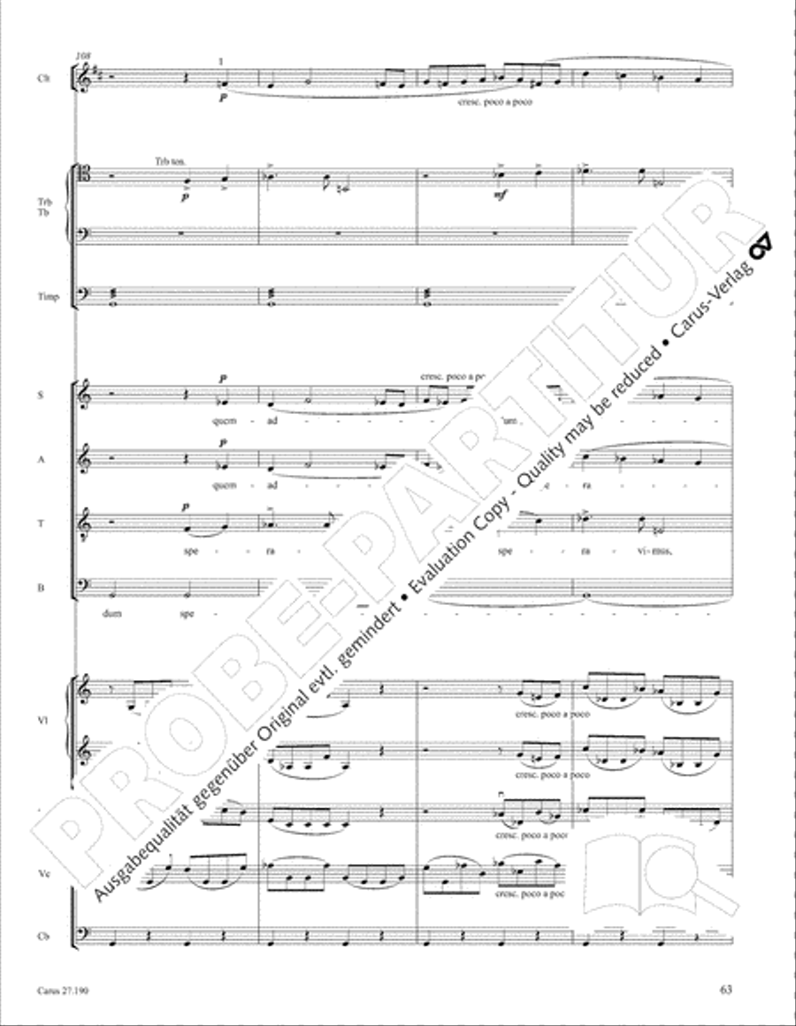 Te Deum 4-Part scores gallery preview page 70