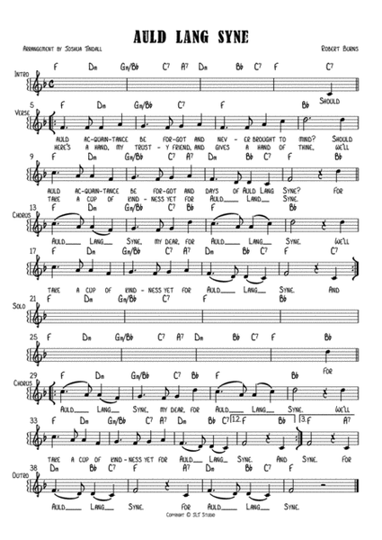 Christmas Songs (A collection of 16 Lead Sheets)