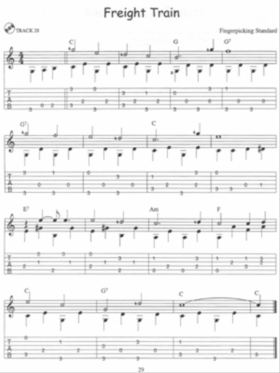 101 Easy Fingerstyle Guitar Solos by Larry McCabe Fingerpicking