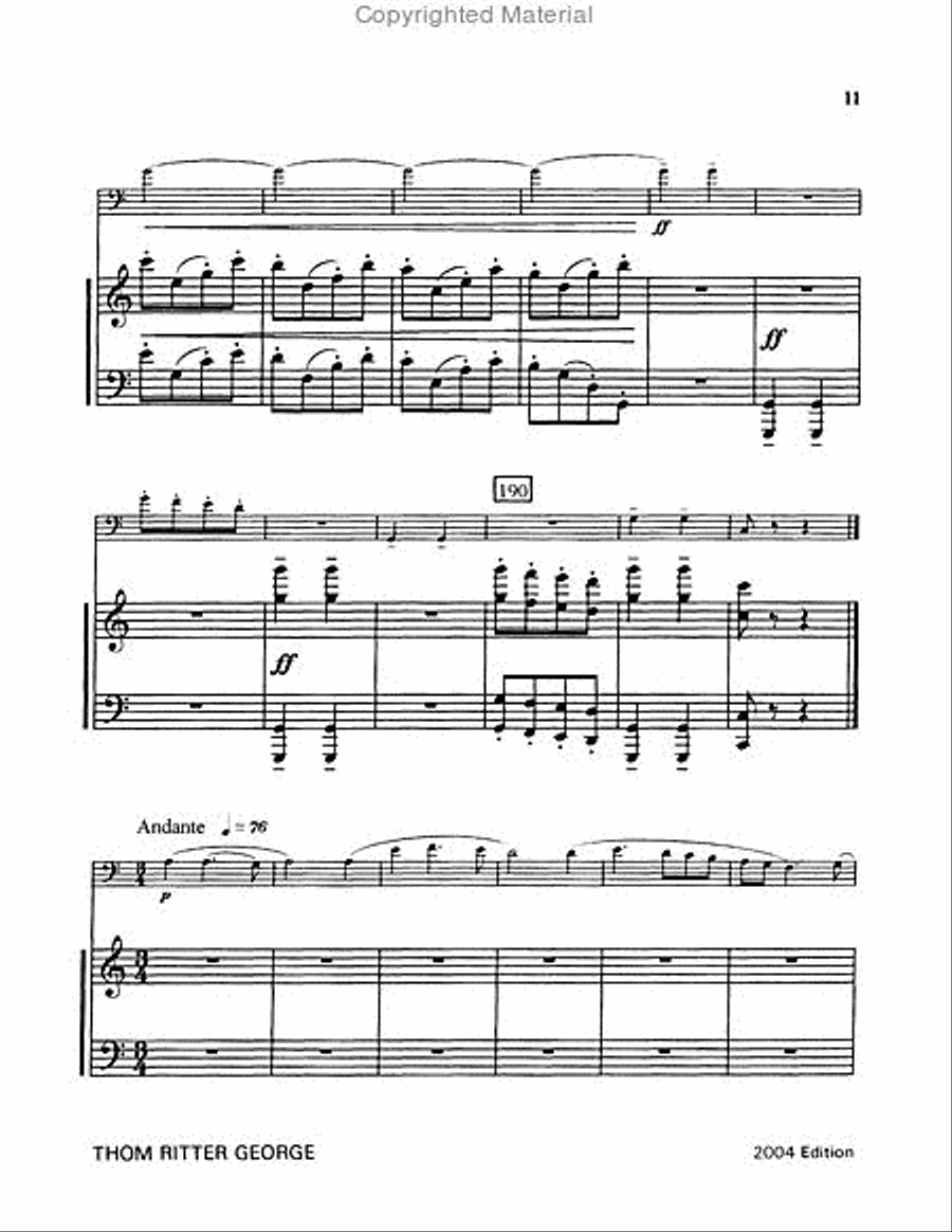 Sonata Euphonium scores gallery preview page 4