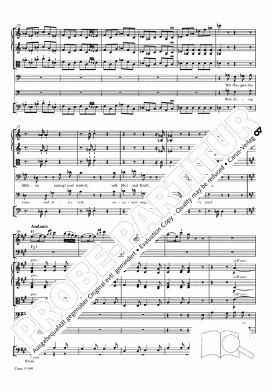 The Creation (Die Schopfung) 4-Part scores gallery preview page 191