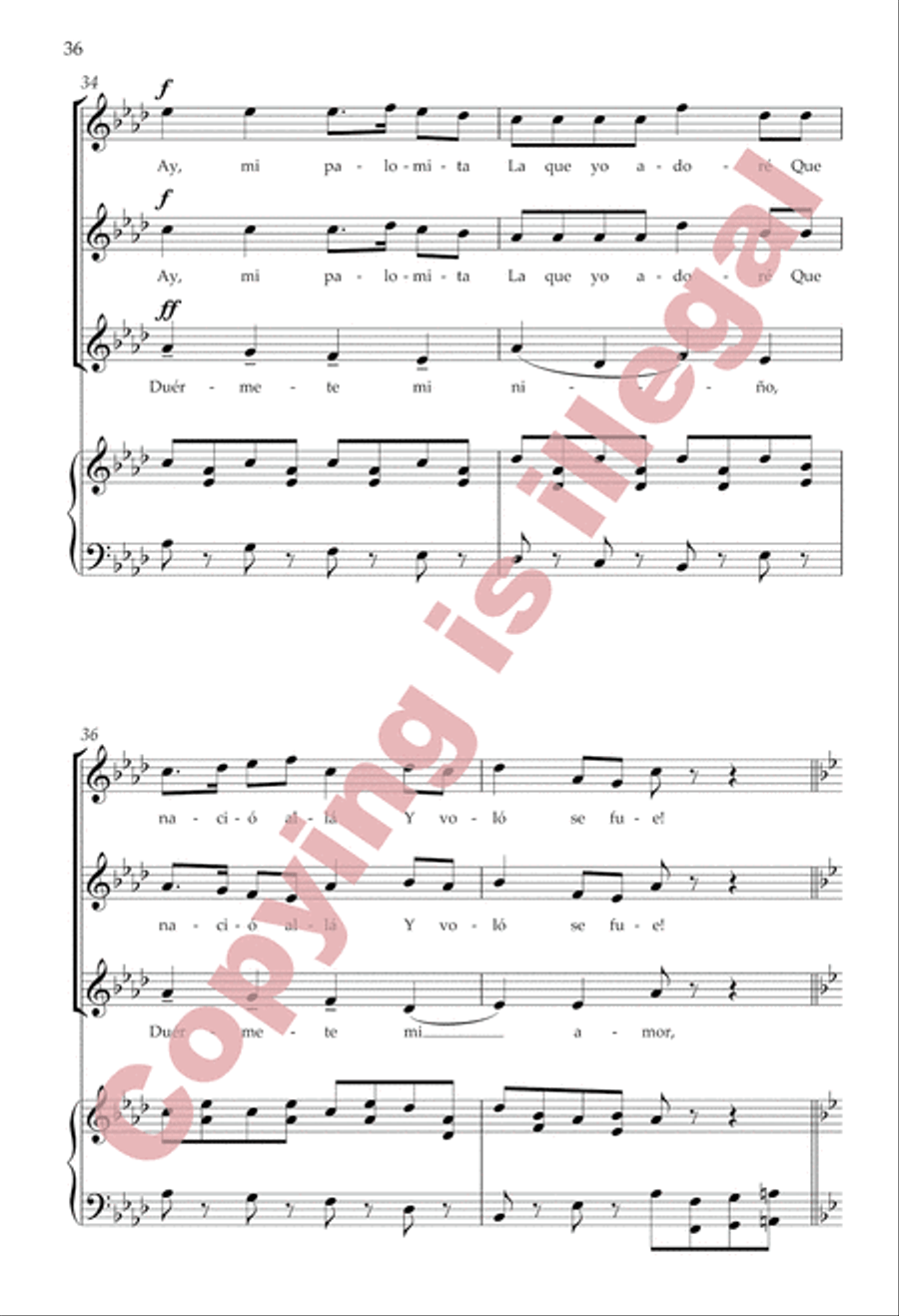 Winter Lullabies (Choral Score) SA scores gallery preview page 20
