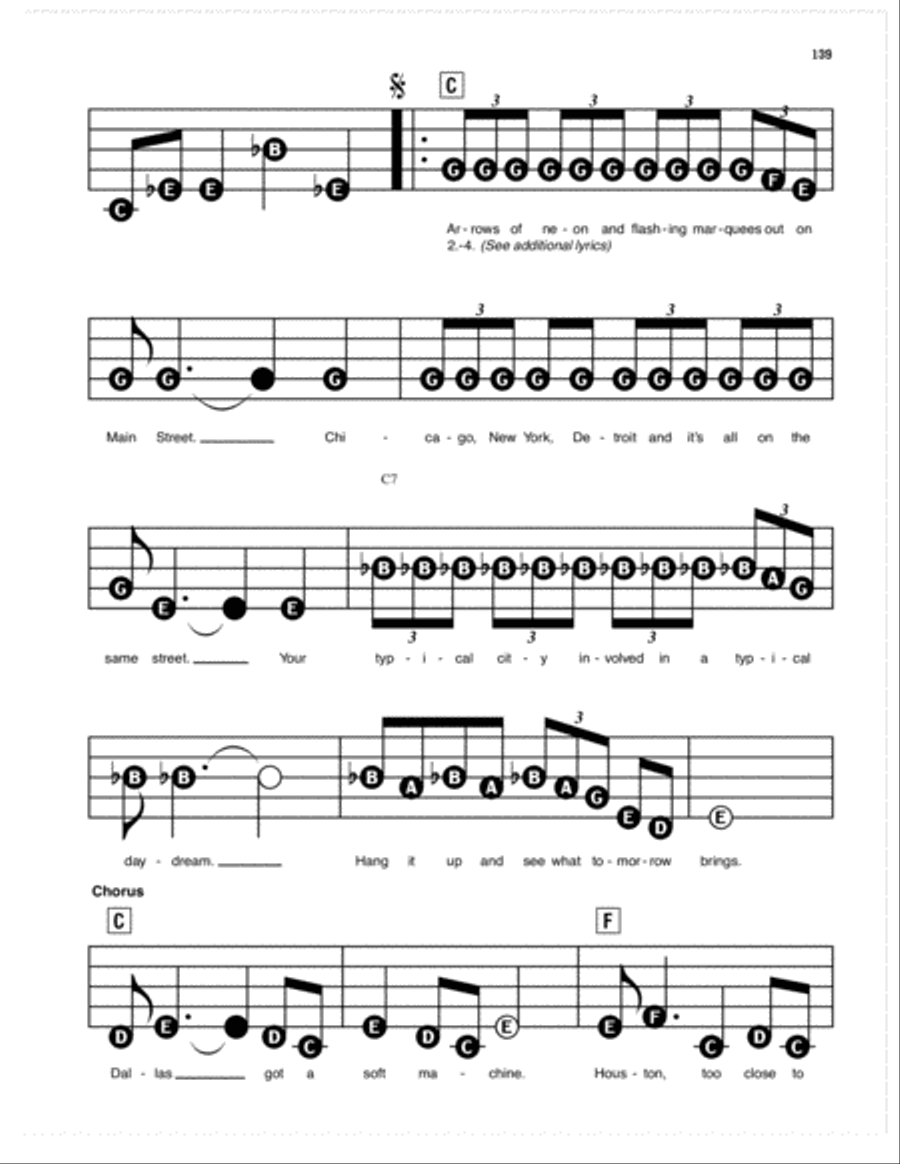 Truckin' Electronic Keyboard scores gallery preview page 2