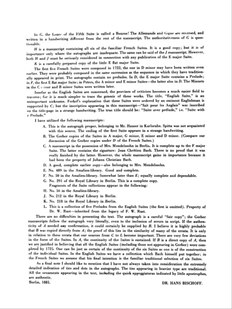 Six French Suites Piano Solo scores gallery preview page 5