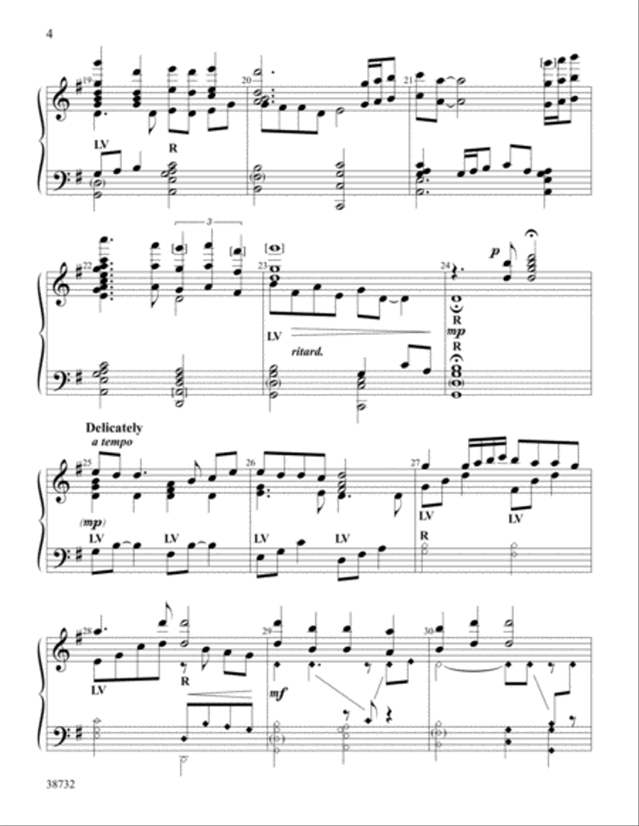 Jesus Is Mine Jesus Is Mine Handbell Choir scores gallery preview page 4