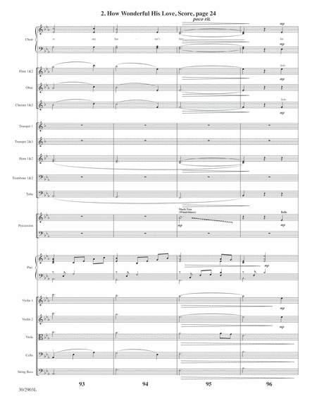 Wondrous Love - Full Orchestra Score