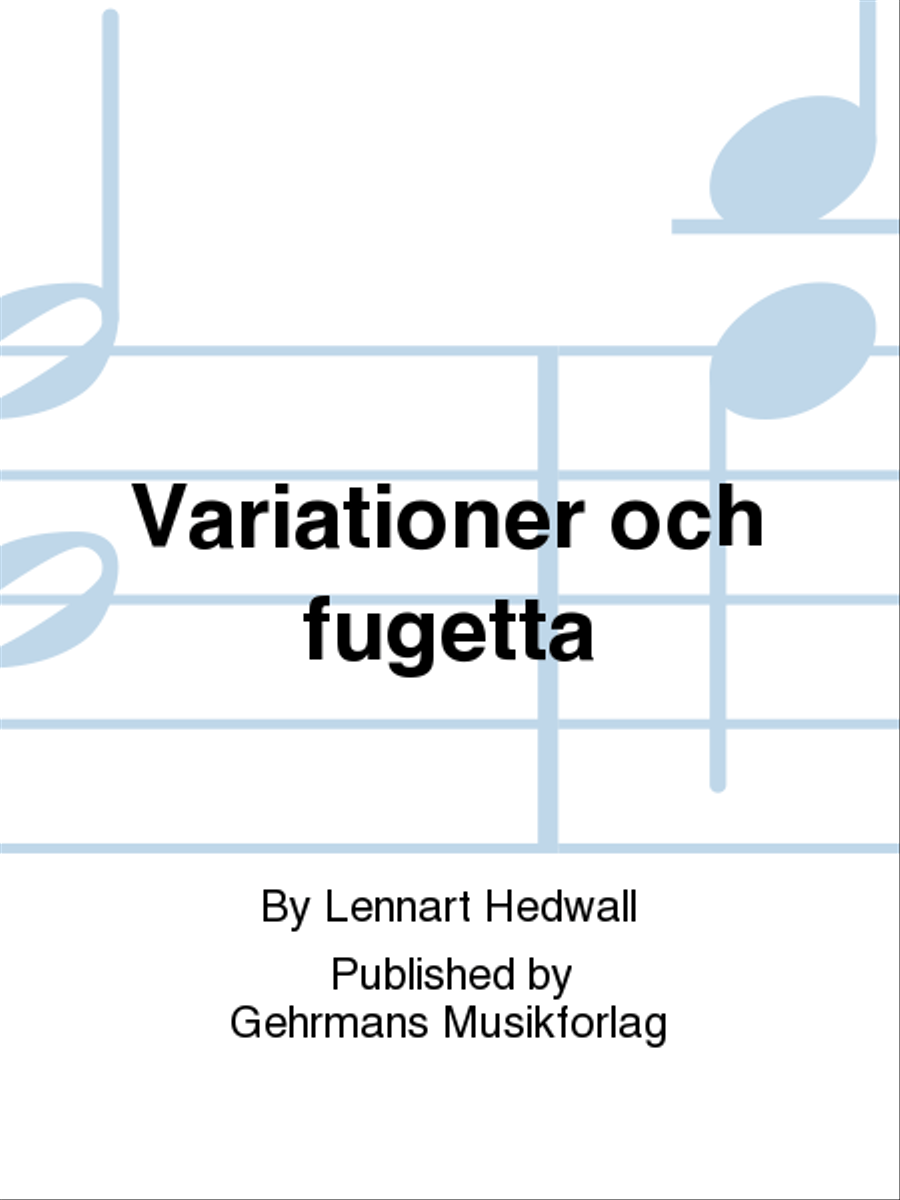 Variationer och fugetta