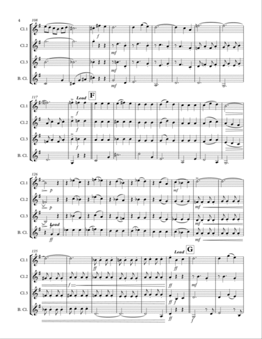 The Most Wonderful Time Of The Year Woodwind Ensemble scores gallery preview page 5