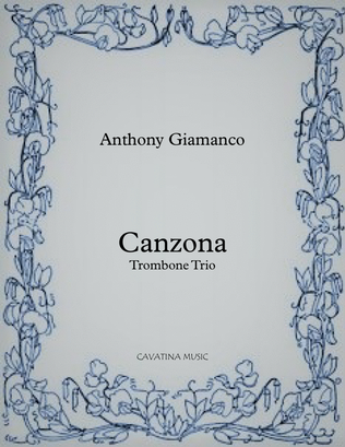Canzona (for Trombone trio)
