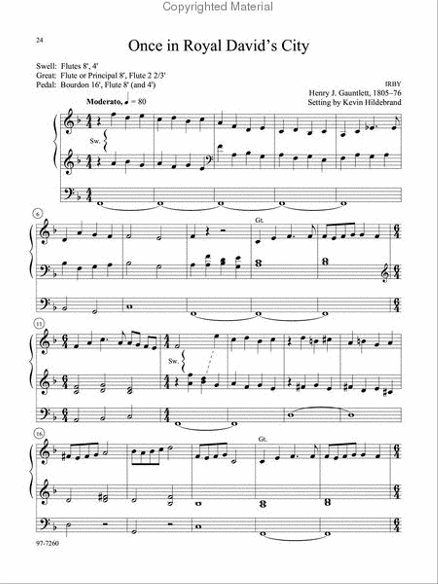 Bethlehem's Rose Bethlehem's Rose Organ scores gallery preview page 9