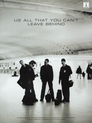 Book cover for U2 - All That You Can't Leave Behind