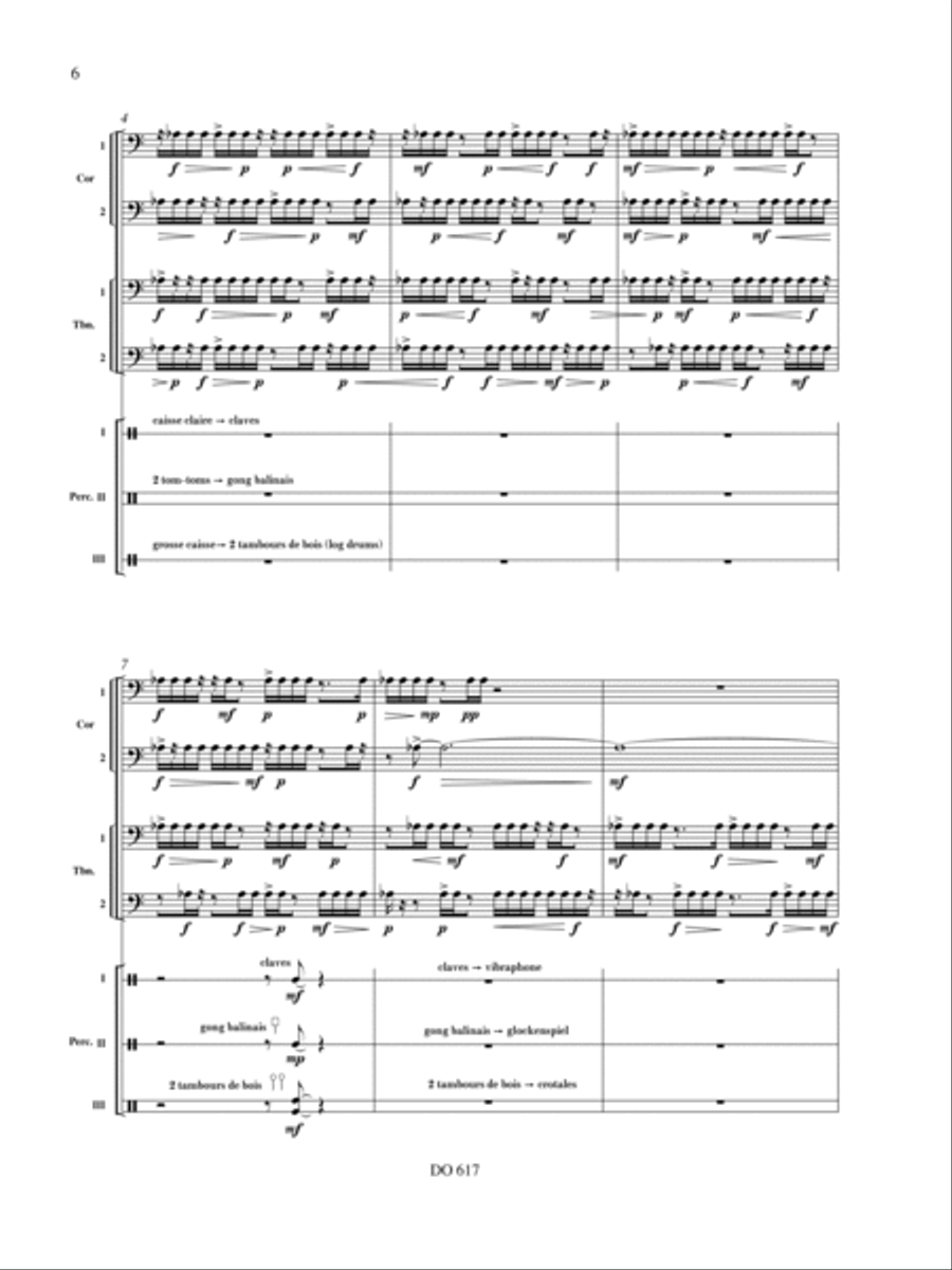 Lumières sculptées Score scores gallery preview page 6
