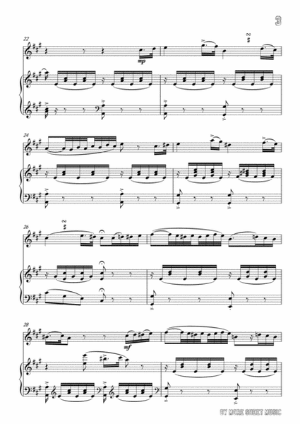 Bellini-Quando incise su quel marmo,for Flute and Piano image number null