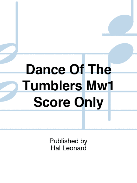 Dance Of The Tumblers Mw1 Score Only