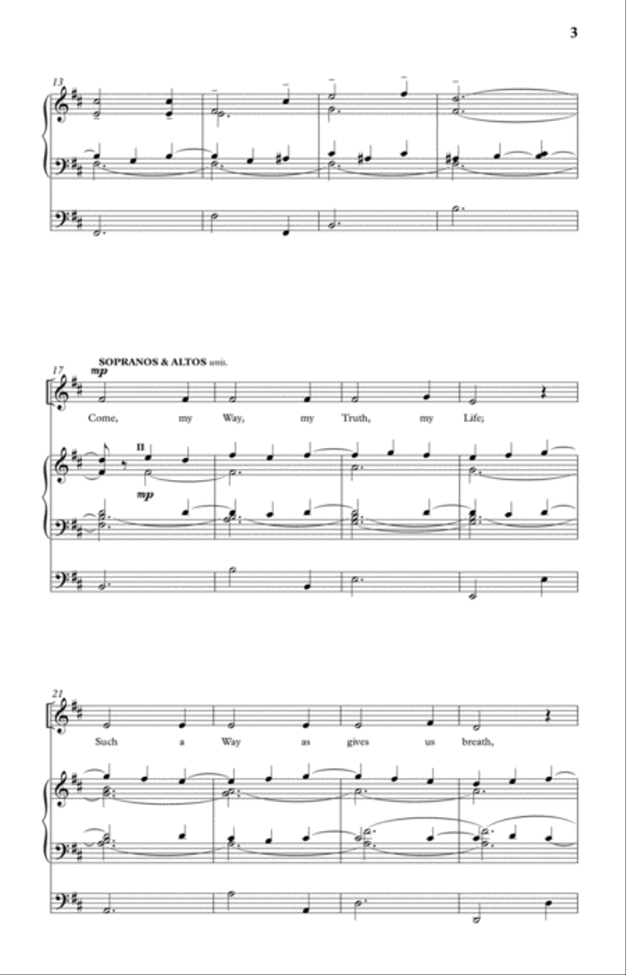 The Call 4-Part scores gallery preview page 3