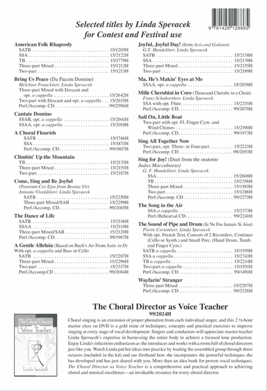 Soon I Will Be Done 4-Part scores gallery preview page 13