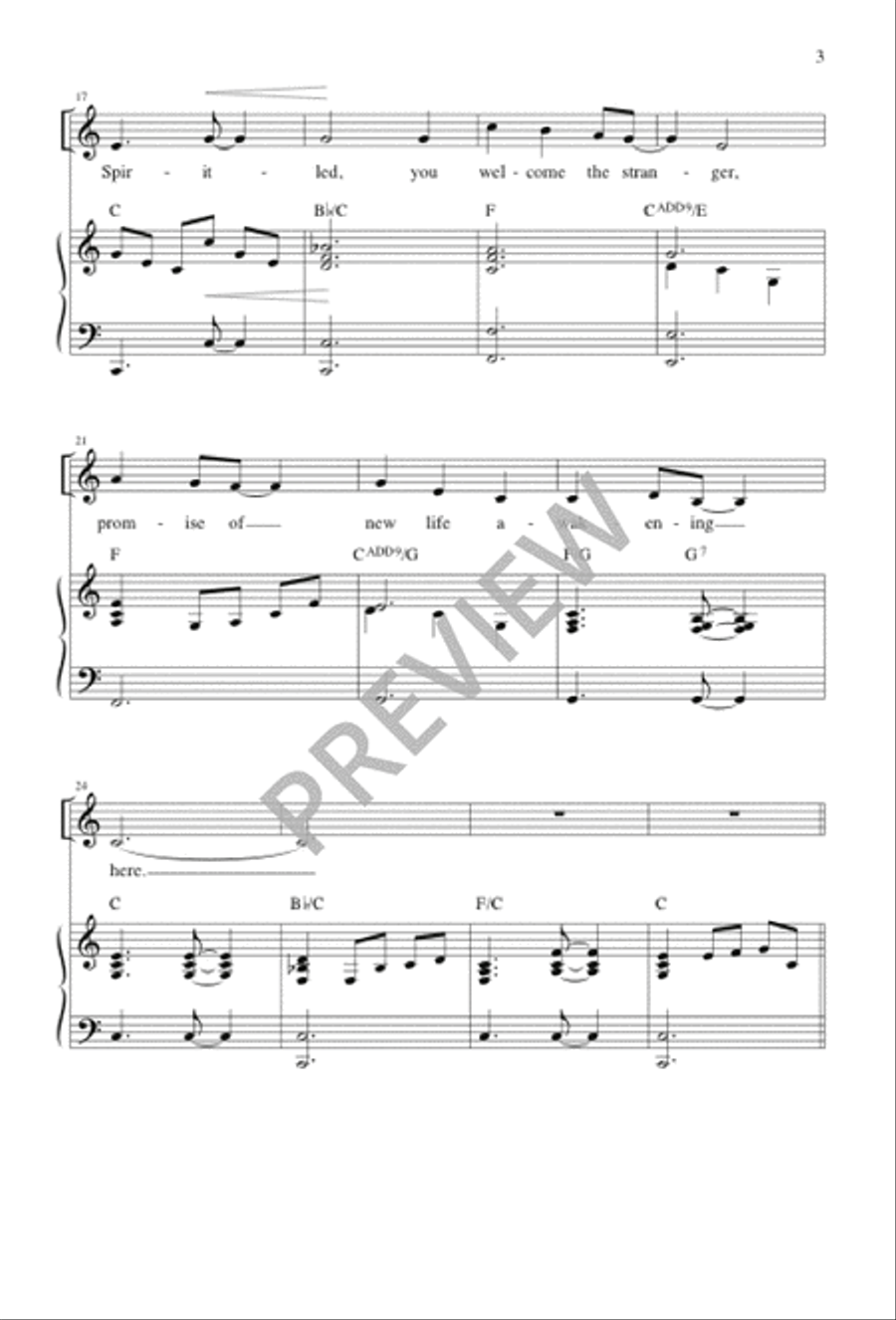 Called by Christ 4-Part scores gallery preview page 3