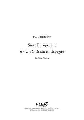 Book cover for Suite Europeenne 6 - Chateau en Espagne