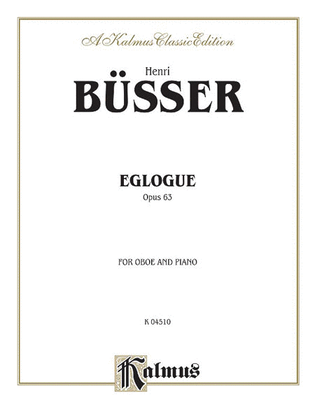 Book cover for Eglogue, Op. 63