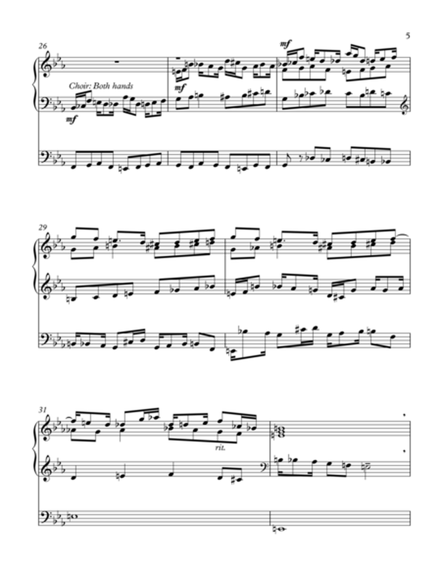 Fantasia And Variations In E Flat