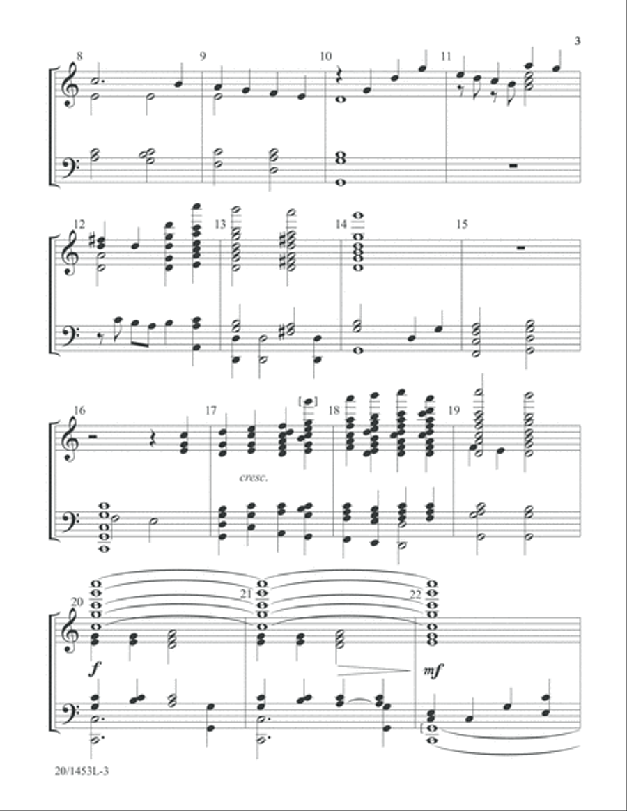 Again I Say, Rejoice! Again I Say, Rejoice! 5-Octaves scores gallery preview page 3